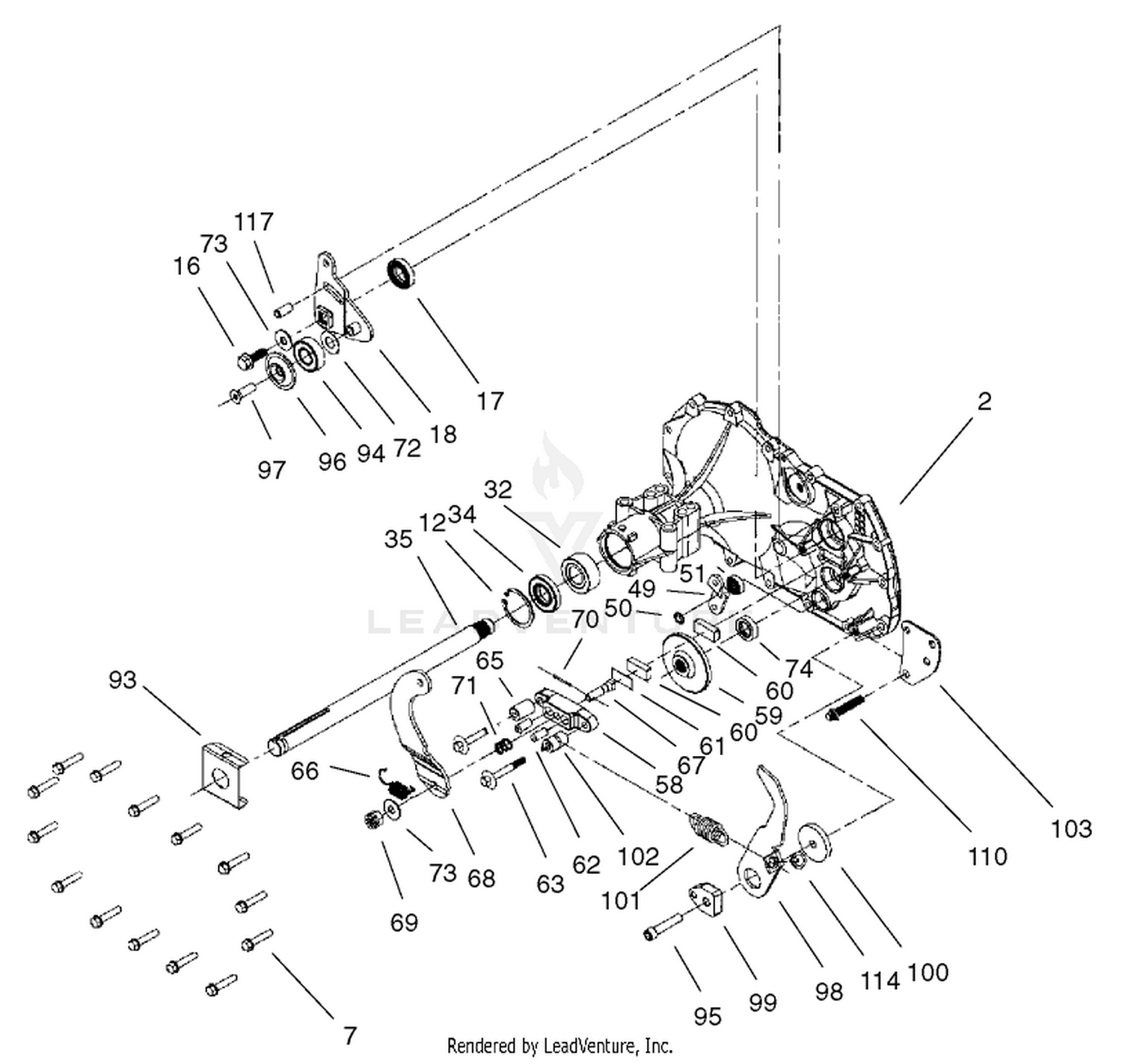 Housing and Bearing Assembly