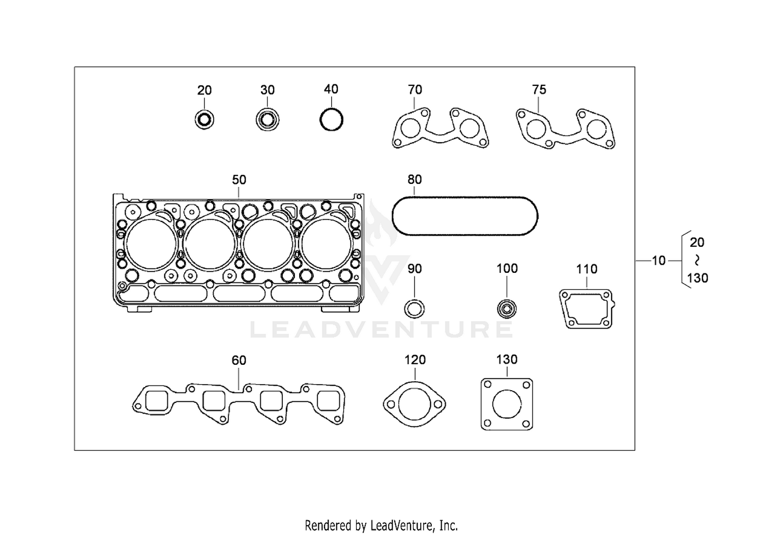 Upper Gasket Kit