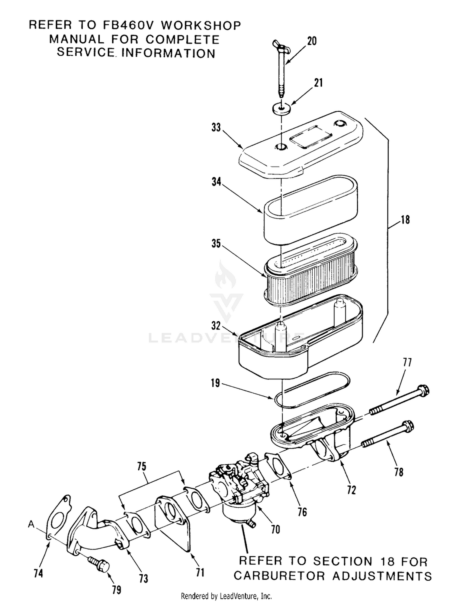 AIR FILTER  CARBURETOR