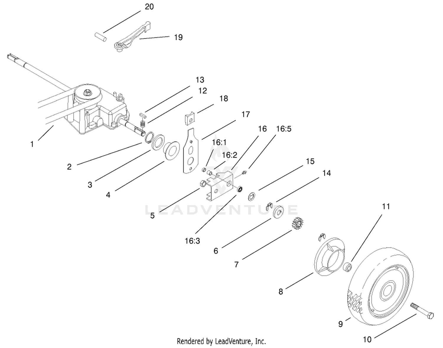 Rear Axle Assembly