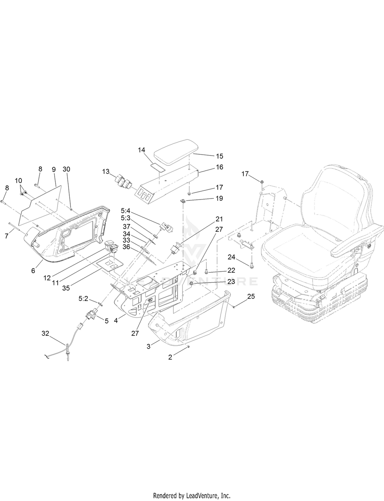Control Console Assembly