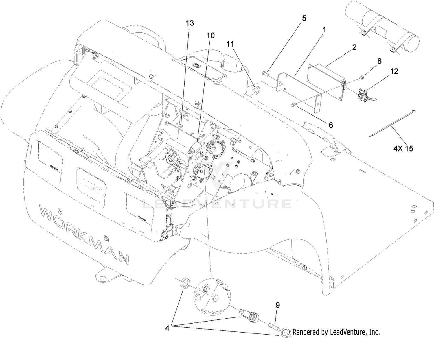 12 Volt Power Plug Adapter Kit Assembly