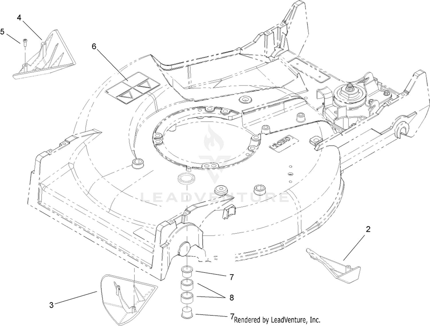 Housing Assembly No. 98-7146