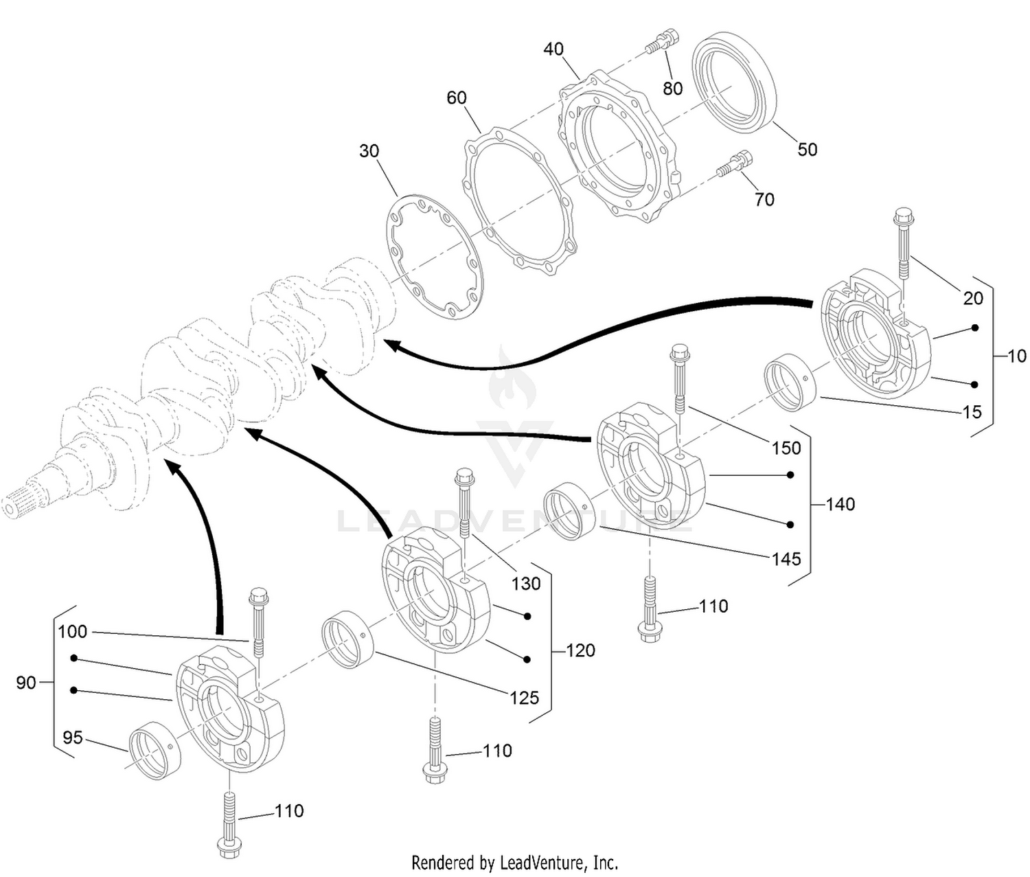Main Bearing Case Assembly