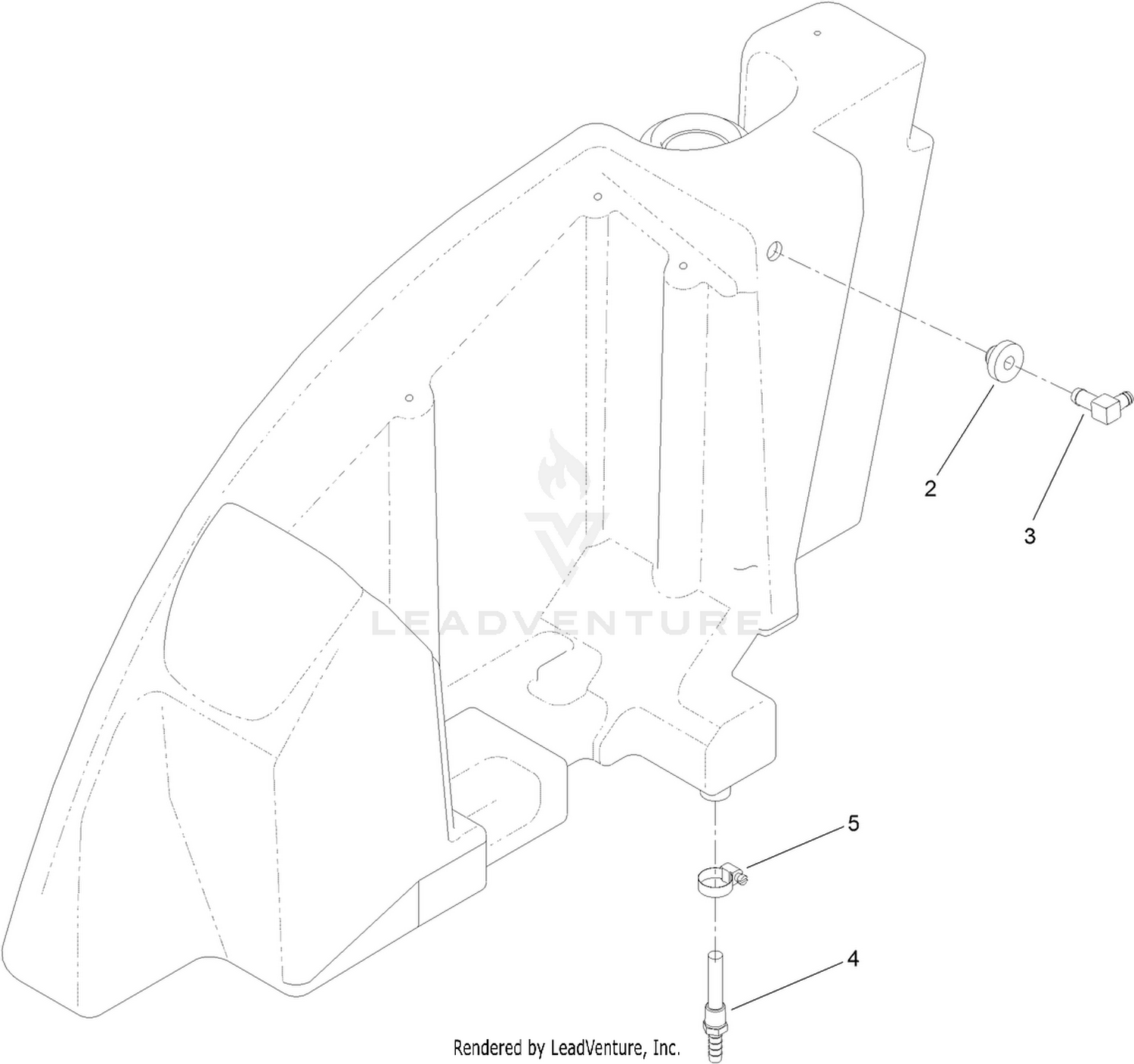 RH Fuel Tank Assembly No. 110-8236
