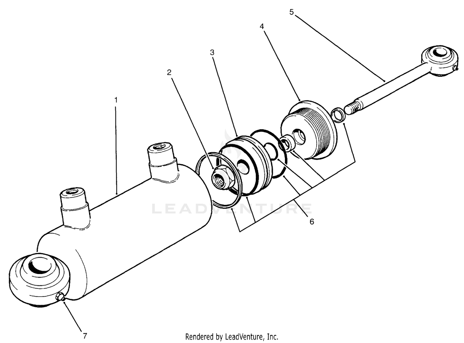 Hydraulic Cylinder No. 75-1200