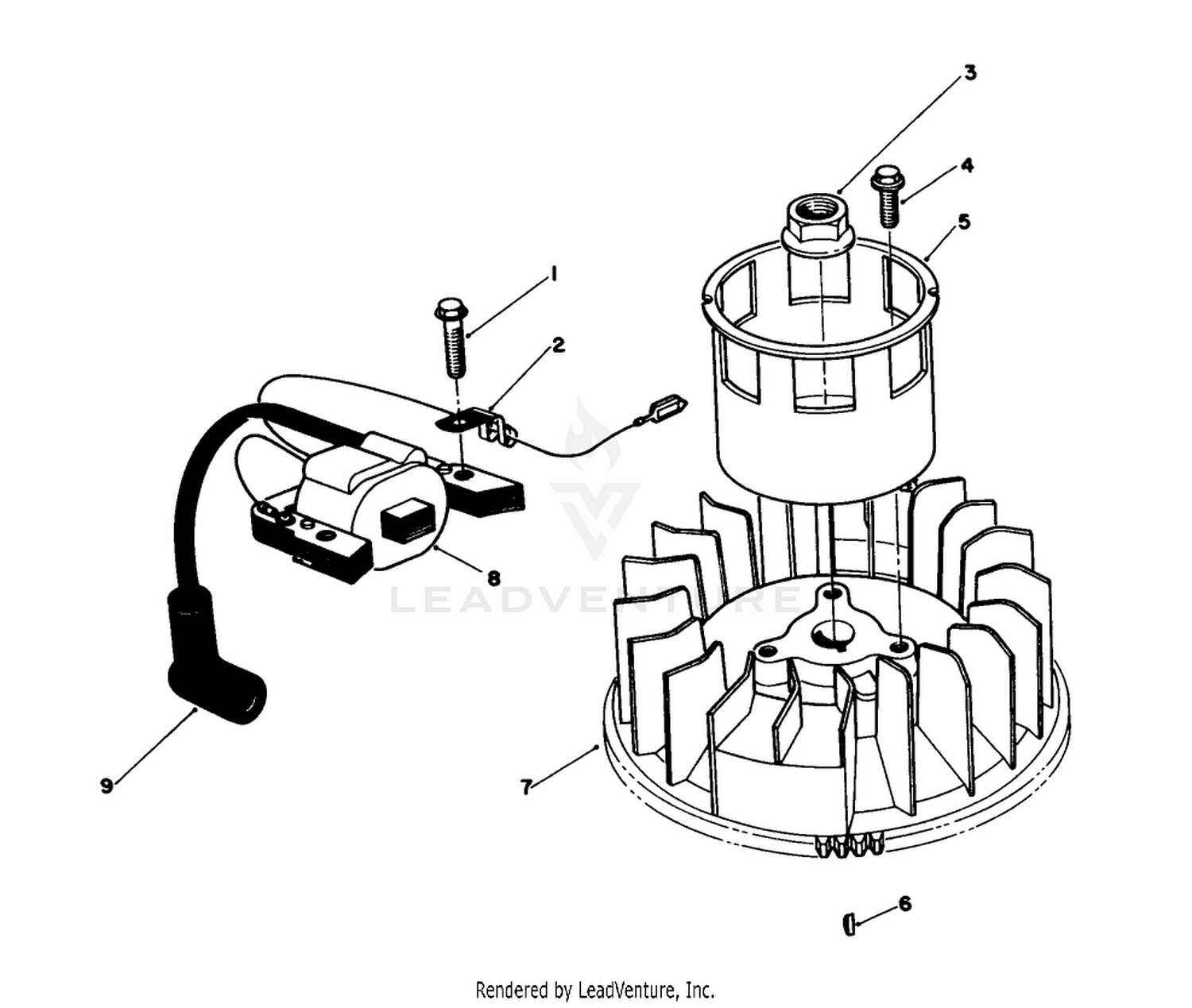 Magneto  Flywheel Assembly