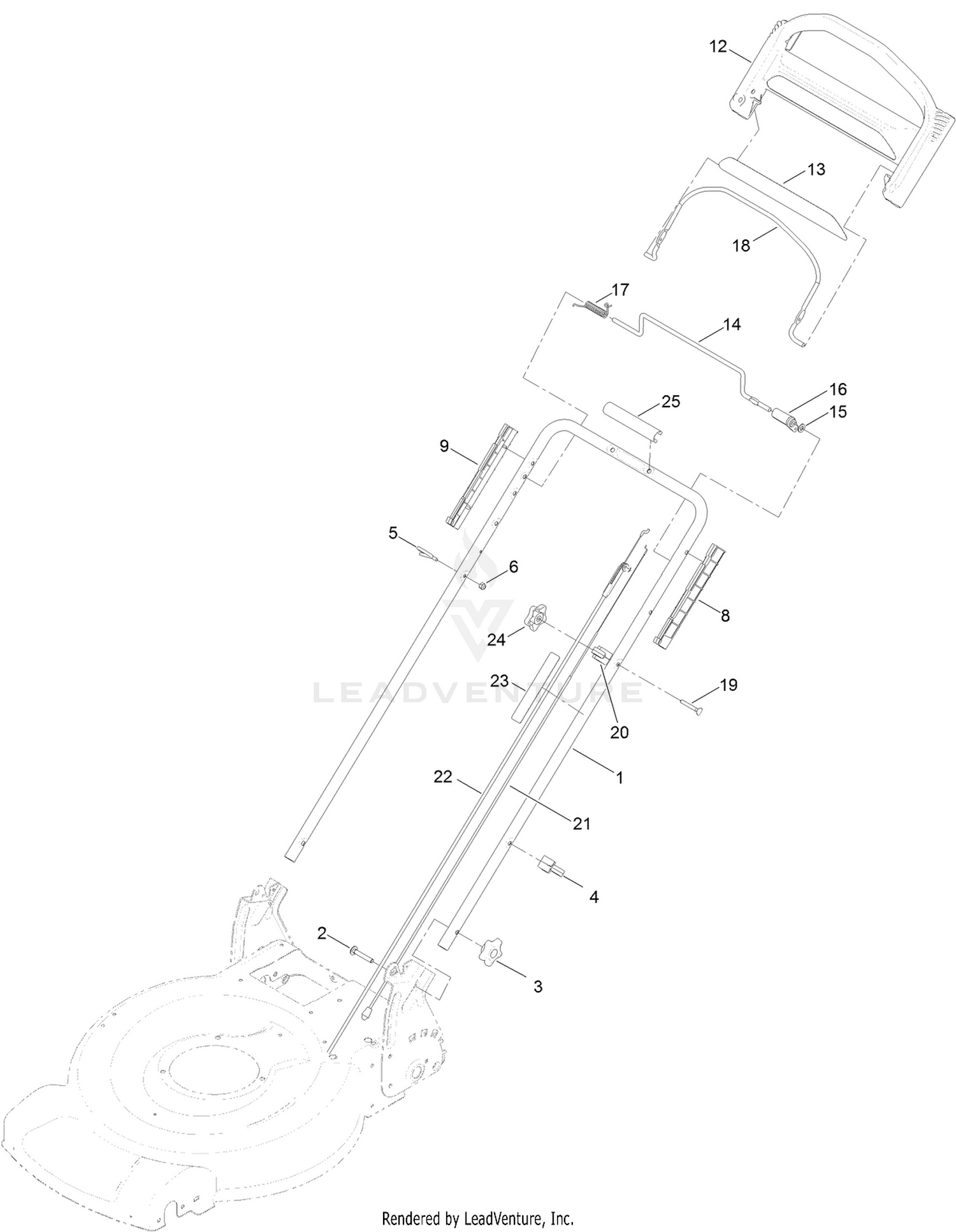 Upper Handle Assembly