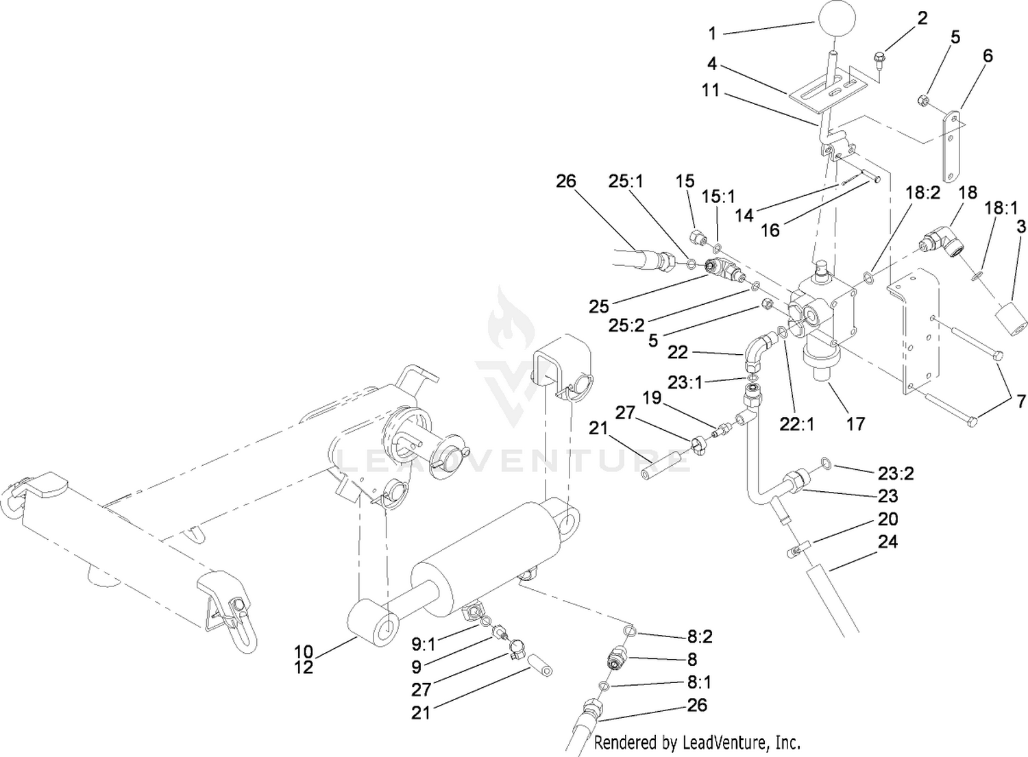 Valve and Cylinder Assembly