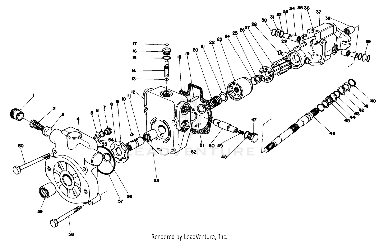 Piston Pump No. 38-6010