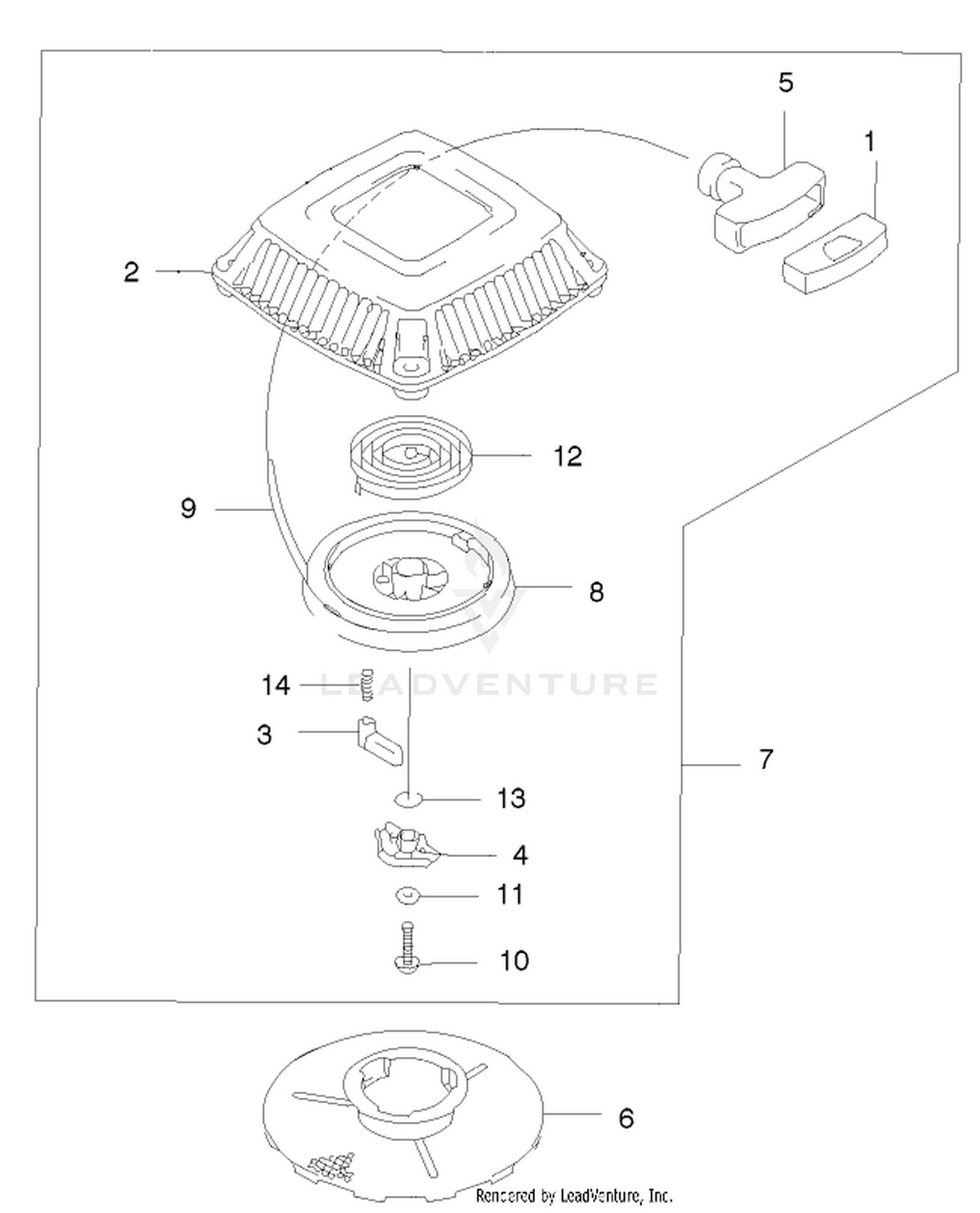 Recoil Starter Assembly