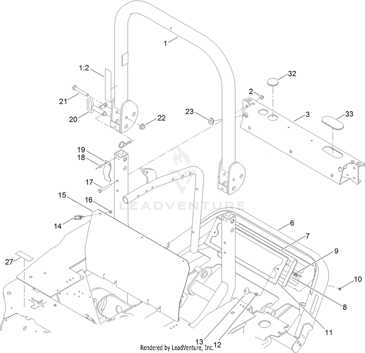 Rear Frame Assembly
