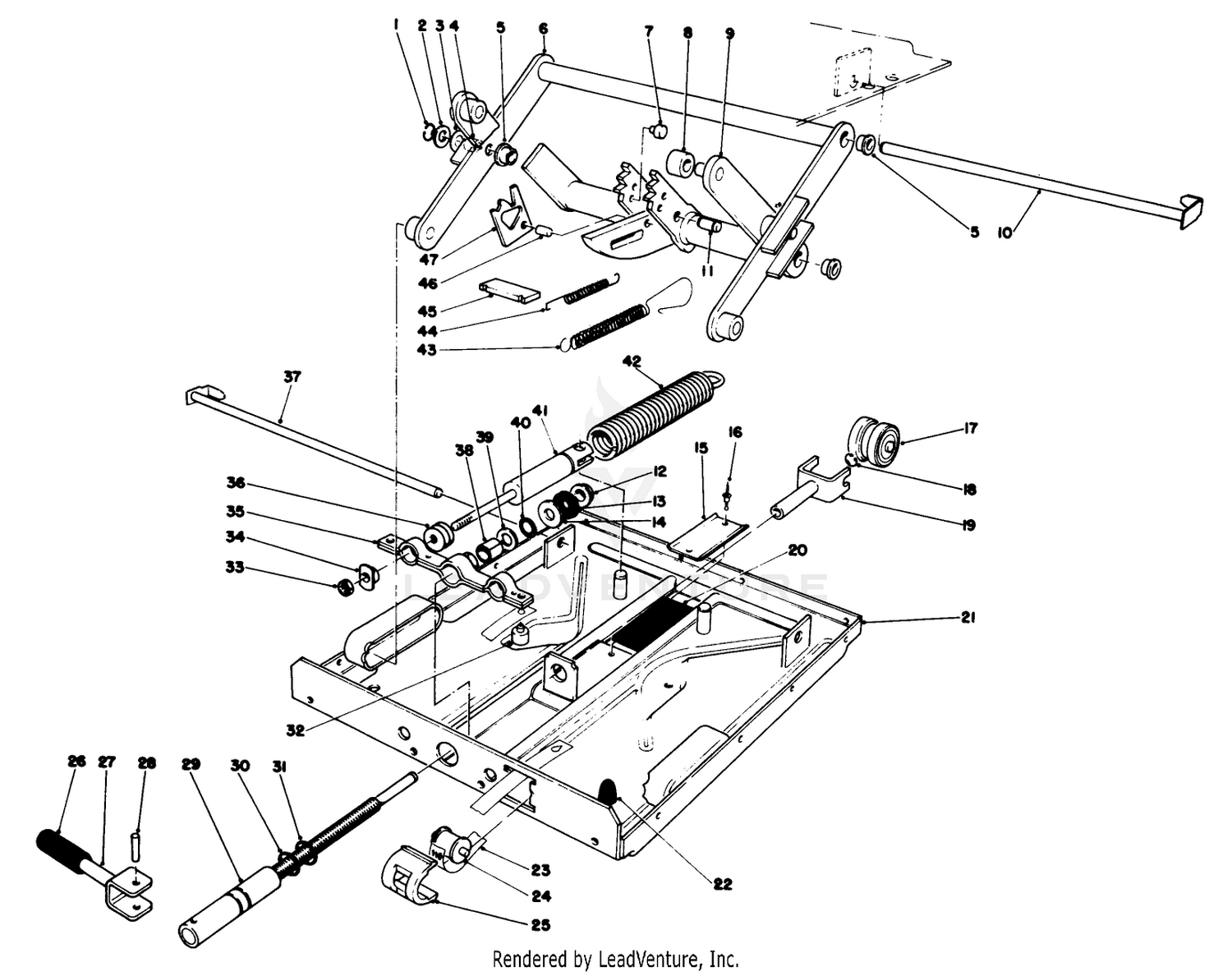 Deluxe Seat Kit Model No. 30786 (continued)