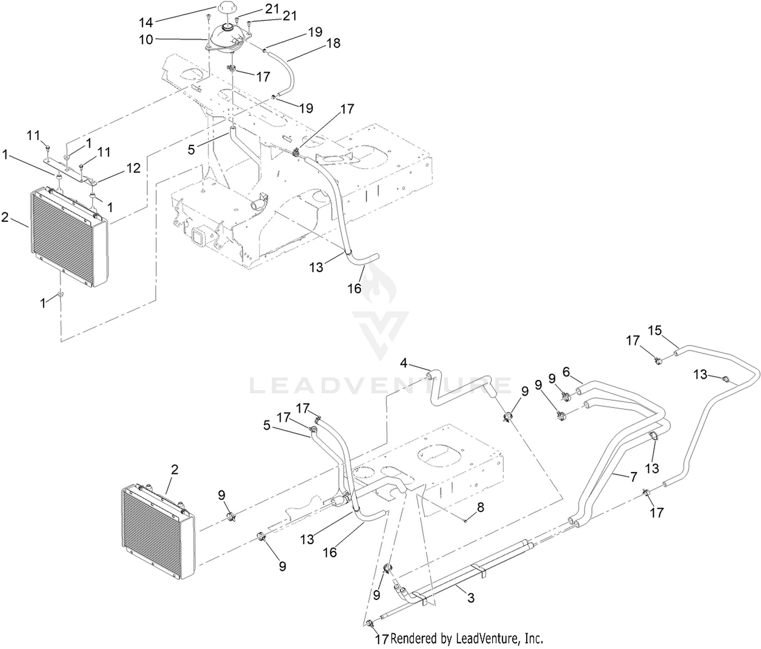 Cooling System Assembly
