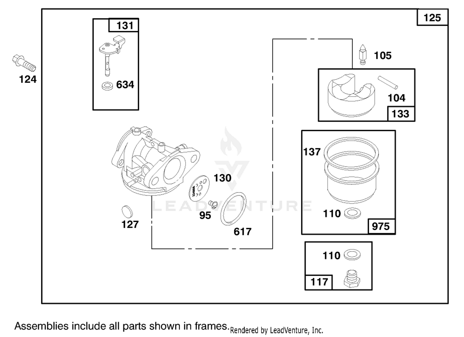 Engine Briggs  Stratton Model 12h802-0658-01 3