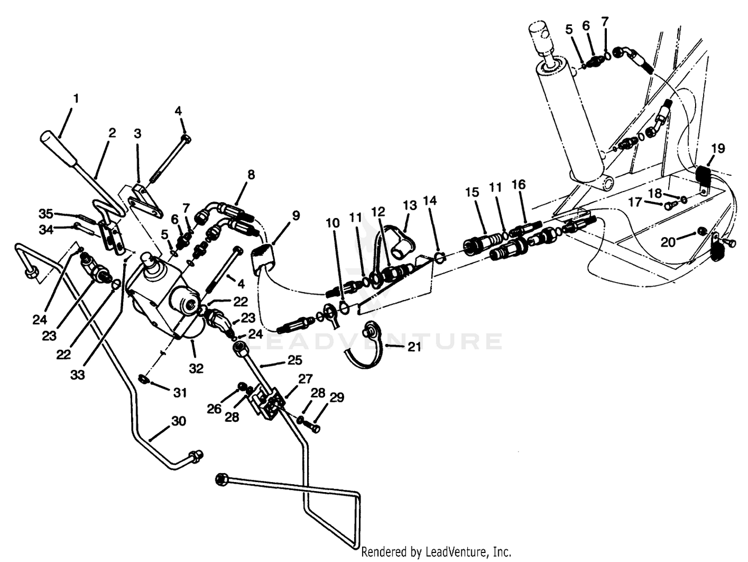 Hydraulic Plumbing Assembly