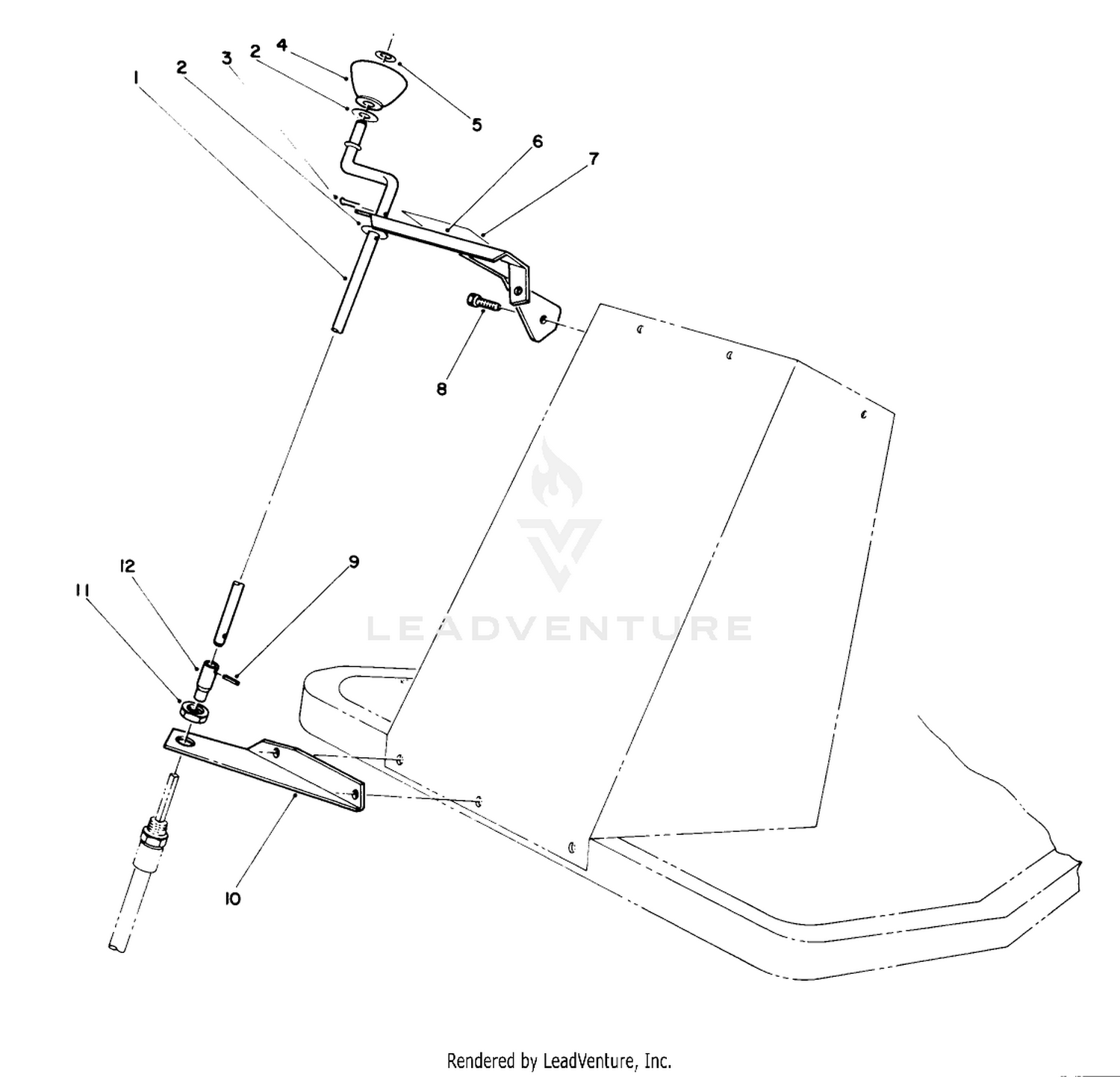 Chute Control Assembly