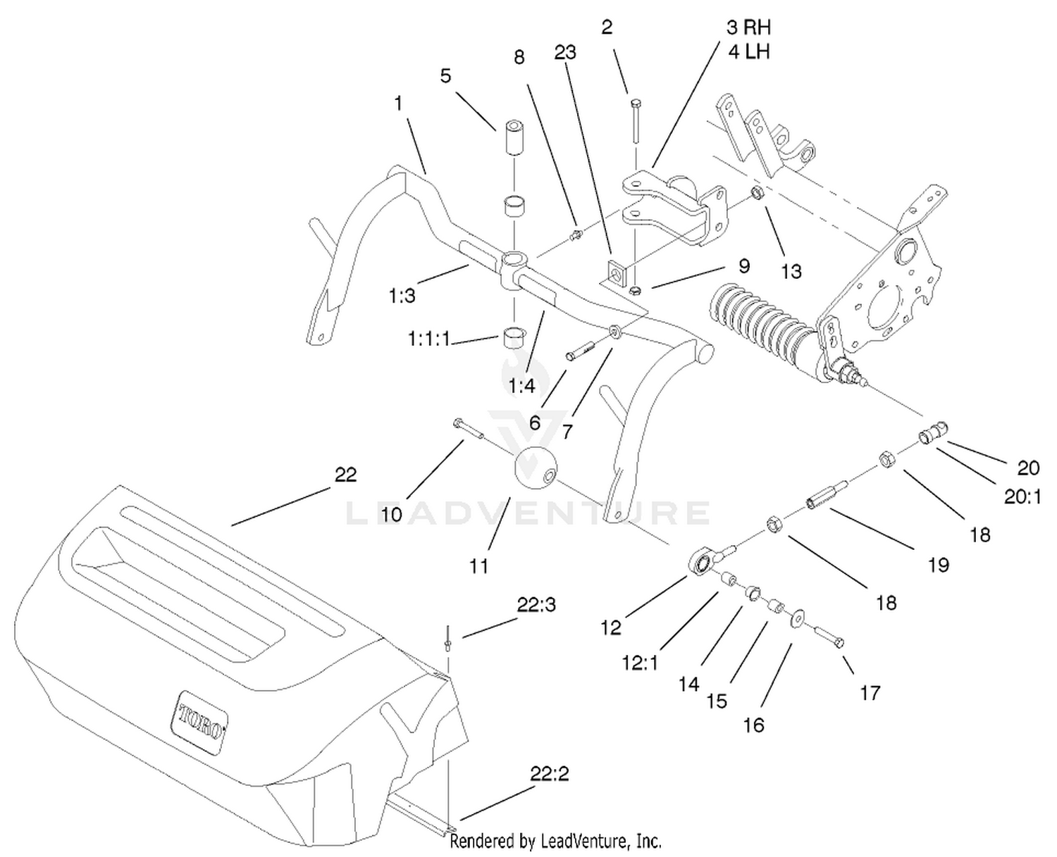 Center Pull Frame Assembly