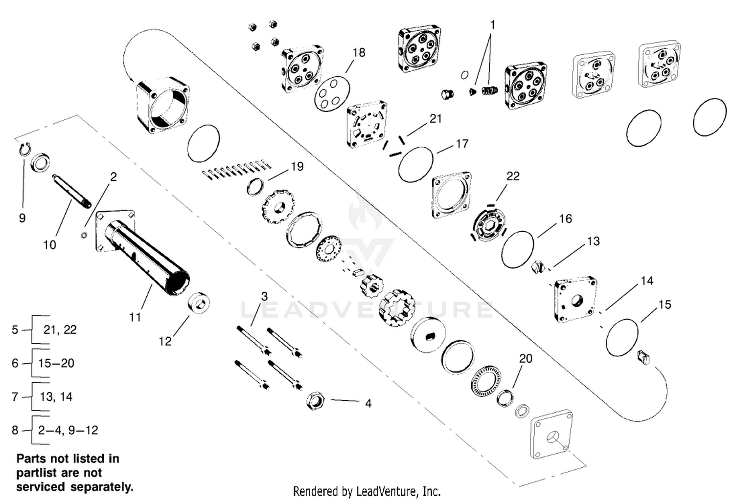 Steering Control Assembly No. 104-0474