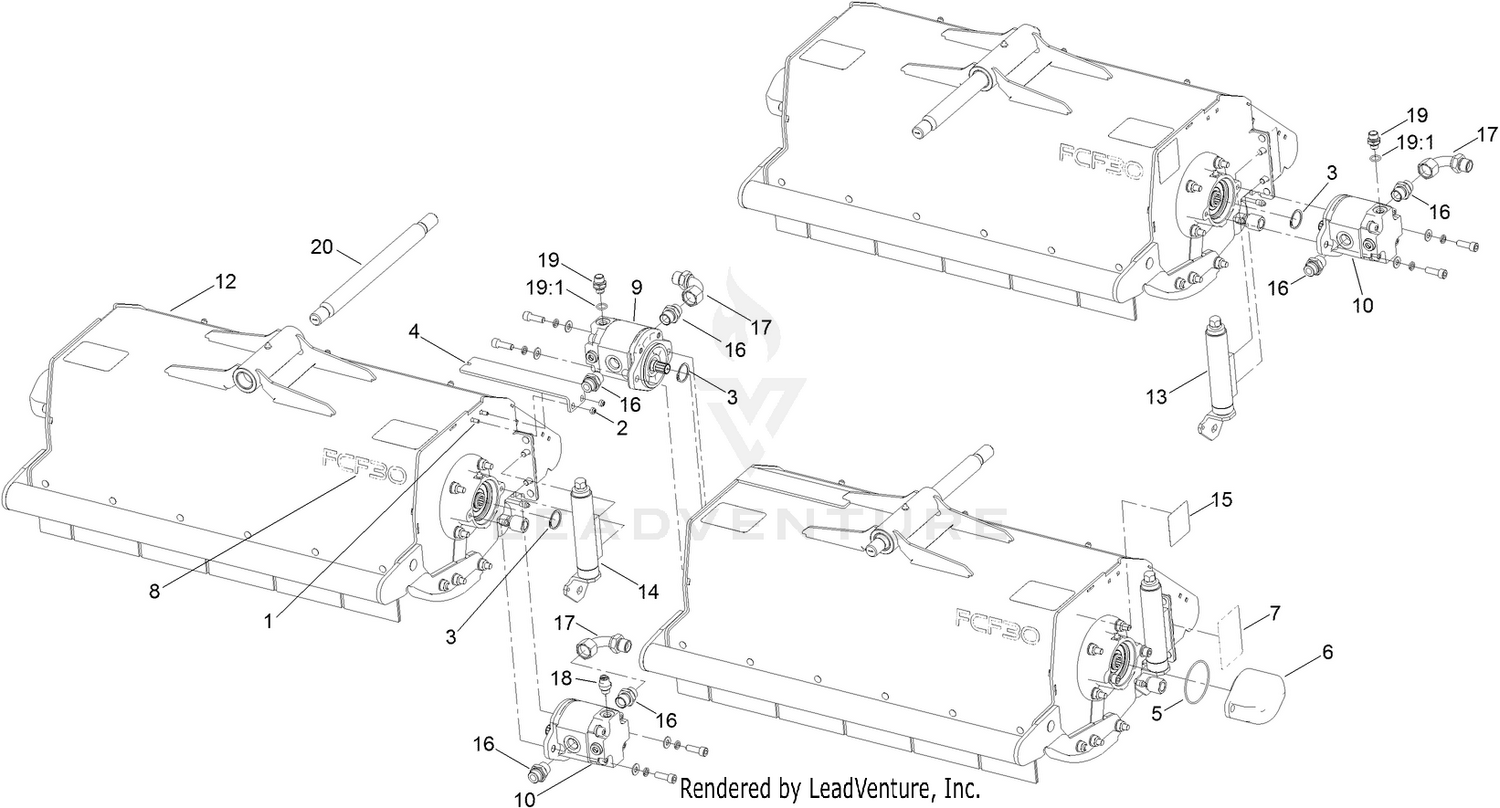 Cutter Component Assembly
