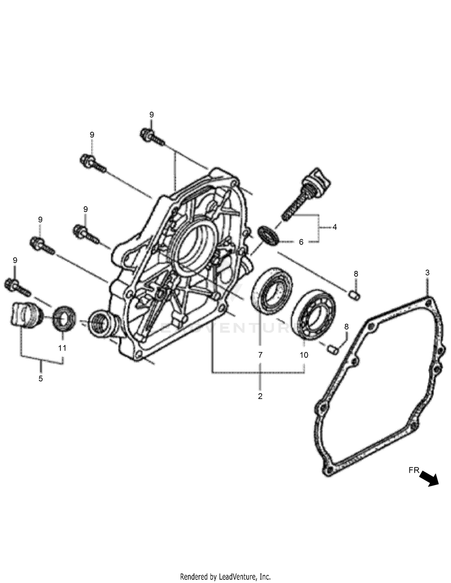 Crankcase Cover Assembly