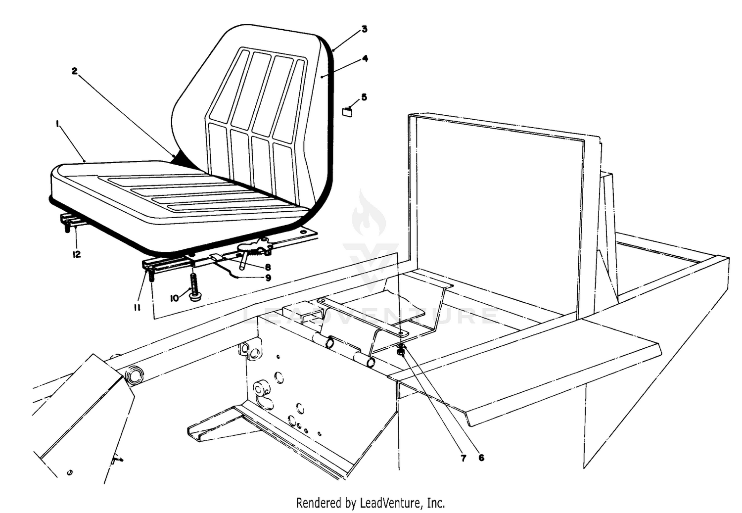 Standard Seat Kit Model No. 30785