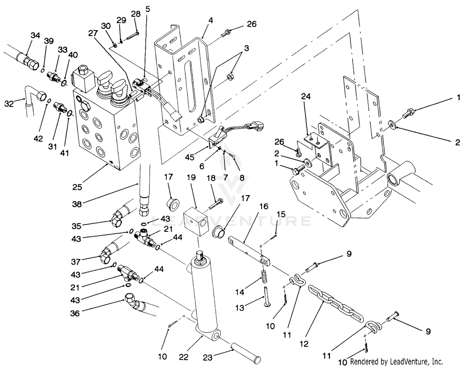 Front Cutting Unit Lift Assembly