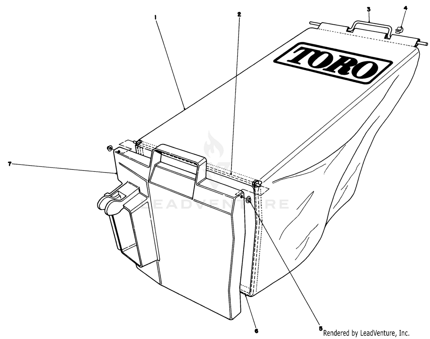 Grass Bag Assembly No. 11-4949