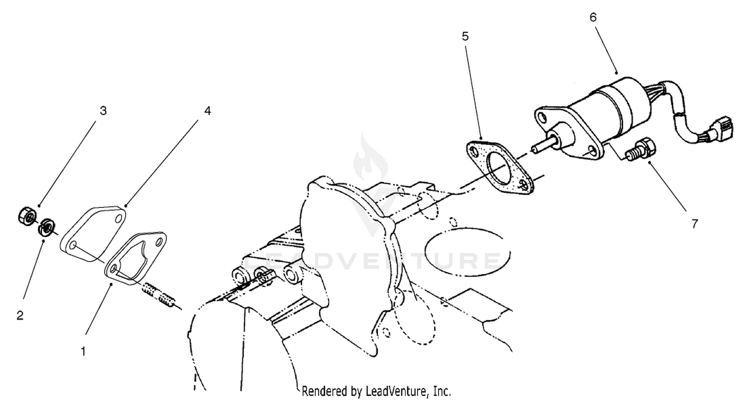 Stop Solenoid and Fuel Pump Assembly