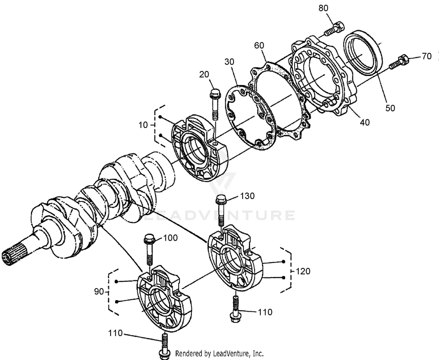 Main Bearing Case Assembly