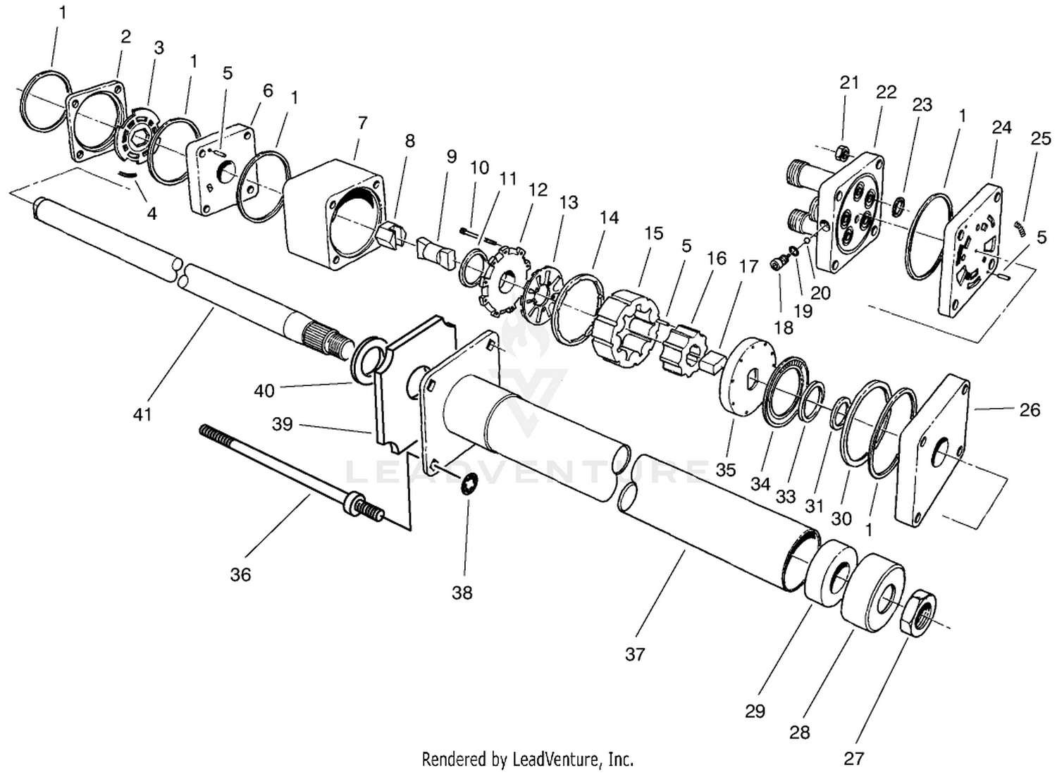 Power Steering Valve Assembly No. 92-7308