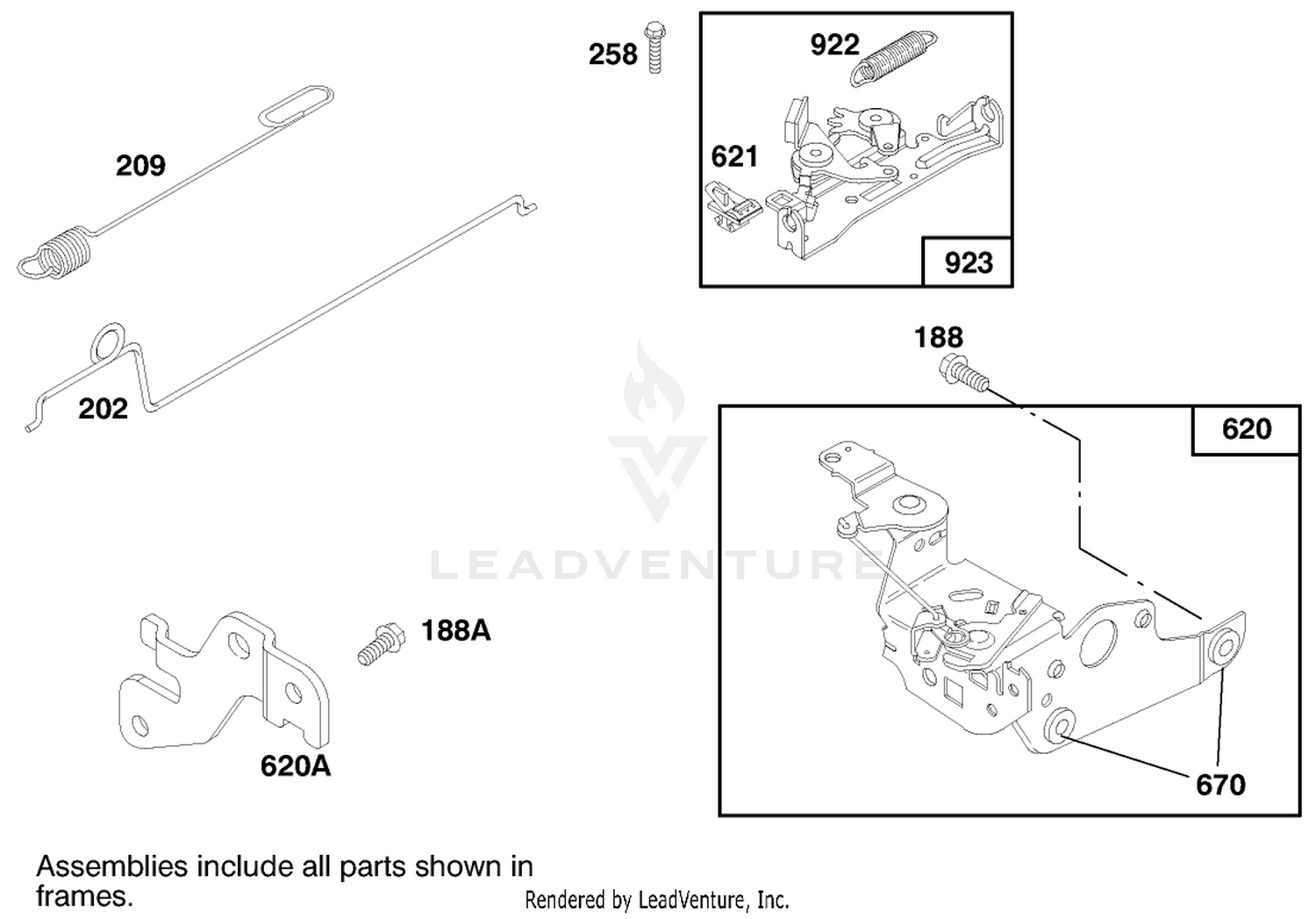 Engine Briggs  Stratton Model 12f802-0650-01 4
