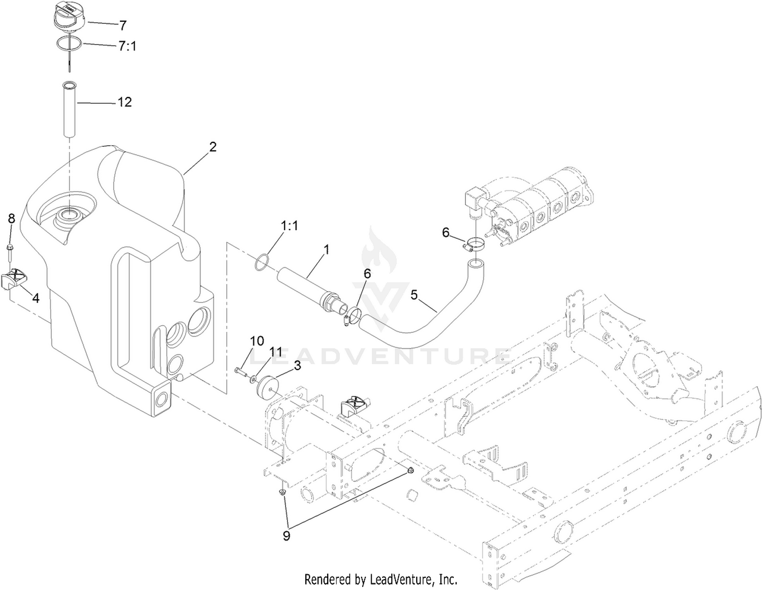 Hydraulic Tank Assembly