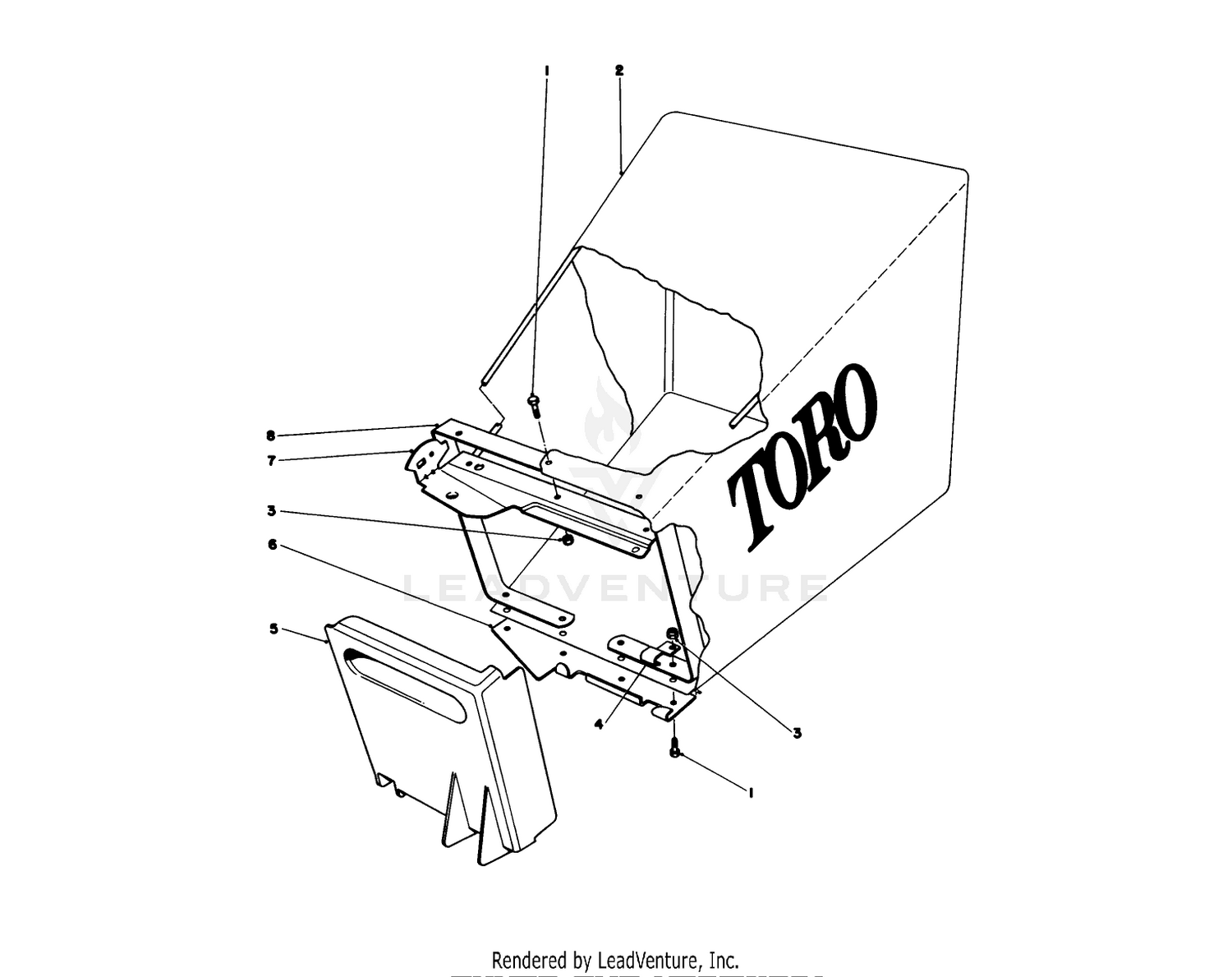 Grass Bag Assembly