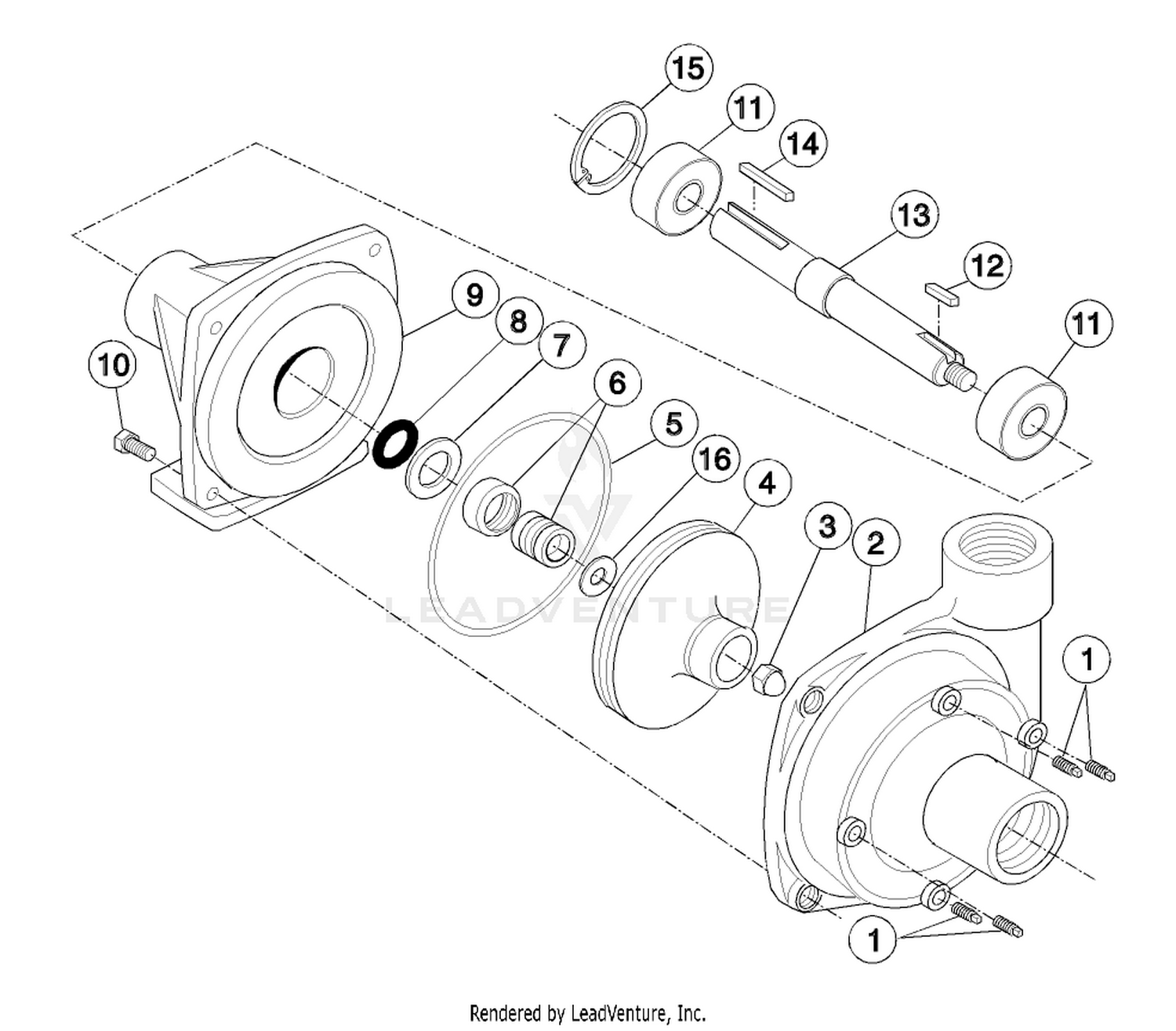 CENTRIFUGAL PUMP (93-0848)