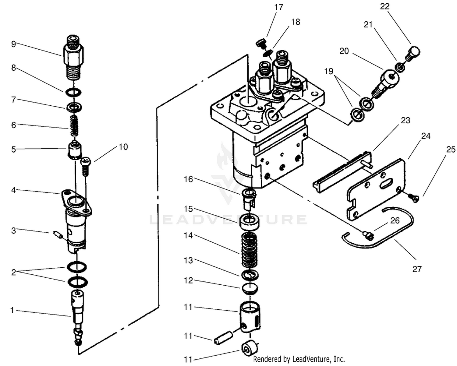 Injection Pump Assembly No. 98-9643