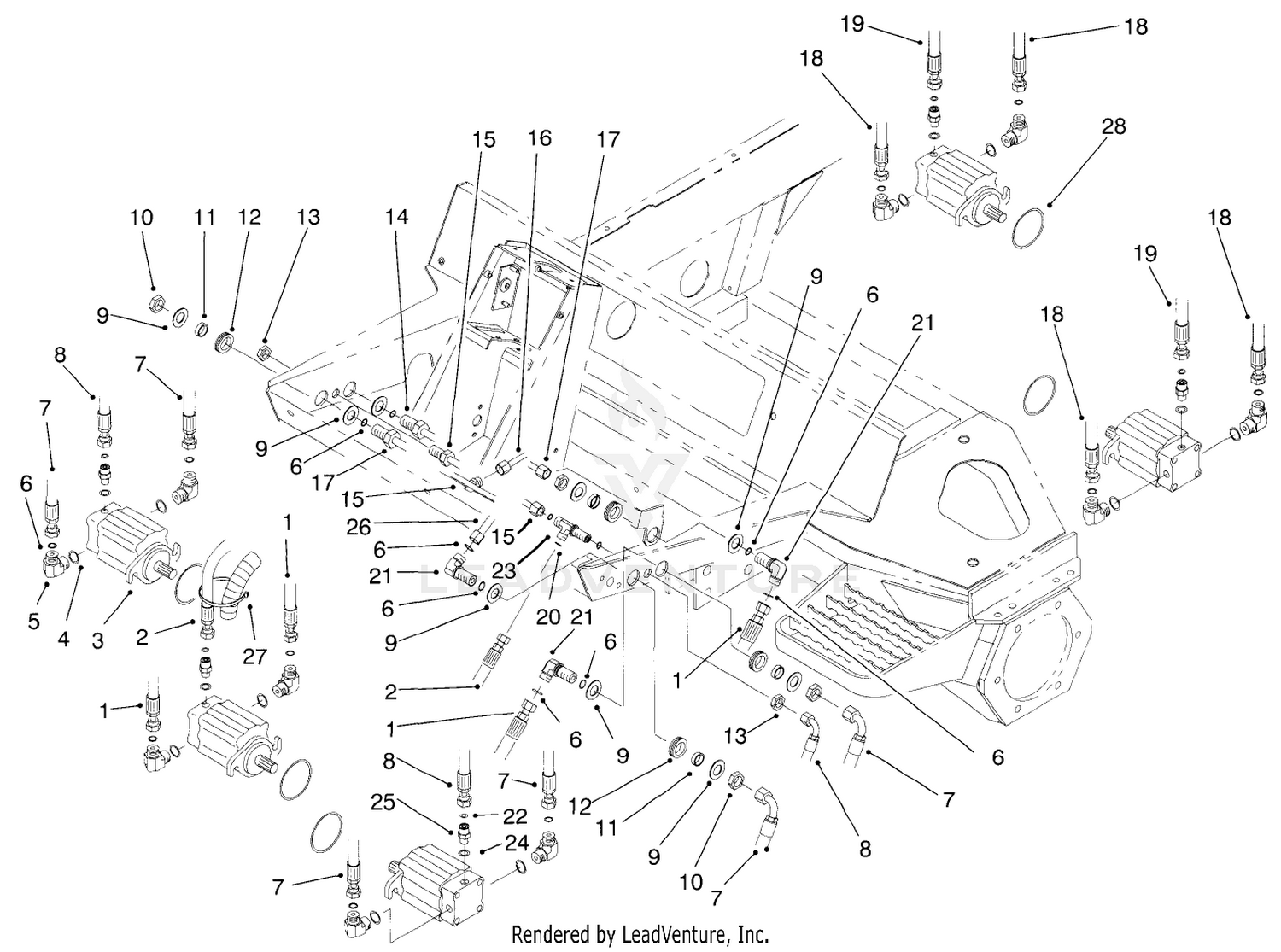 Reel Motors  Hoses