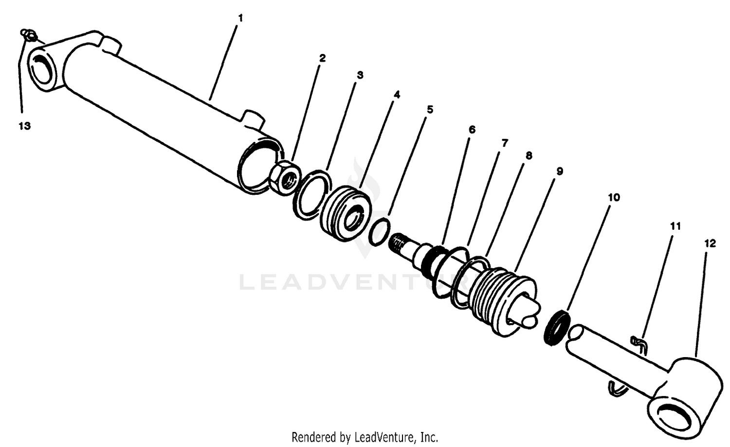 Hydraulic Cylinder No. 83-7490