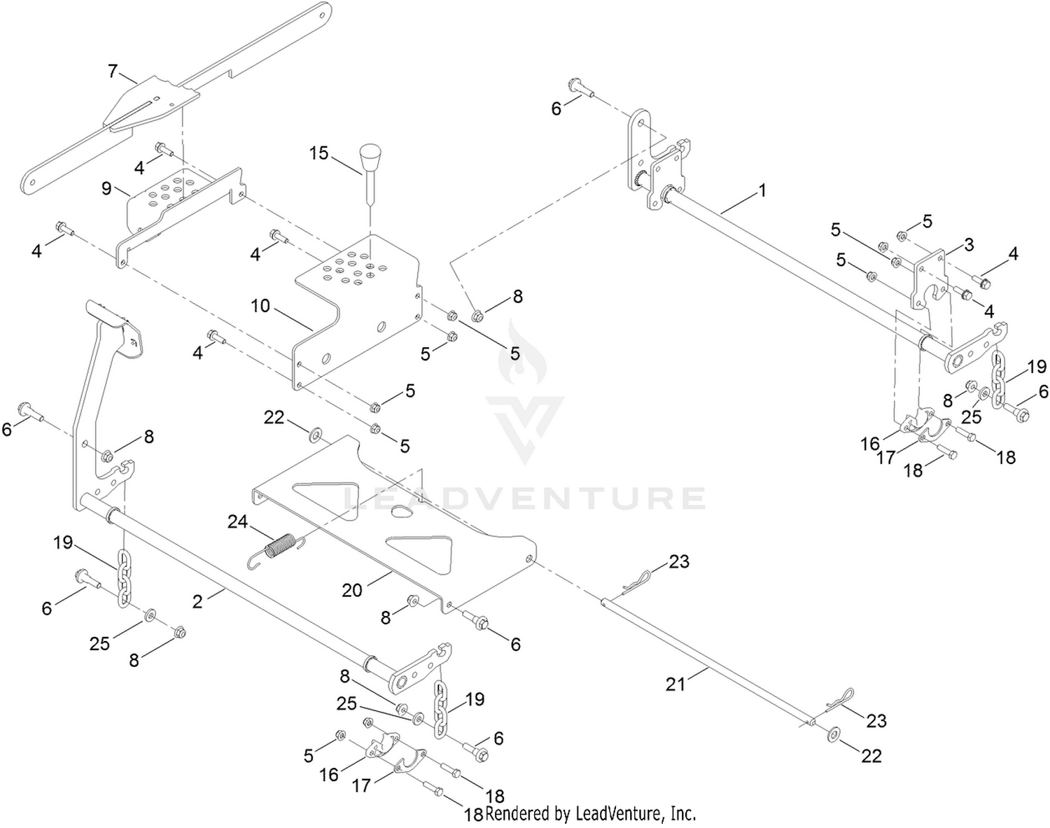 Deck Lift Assembly