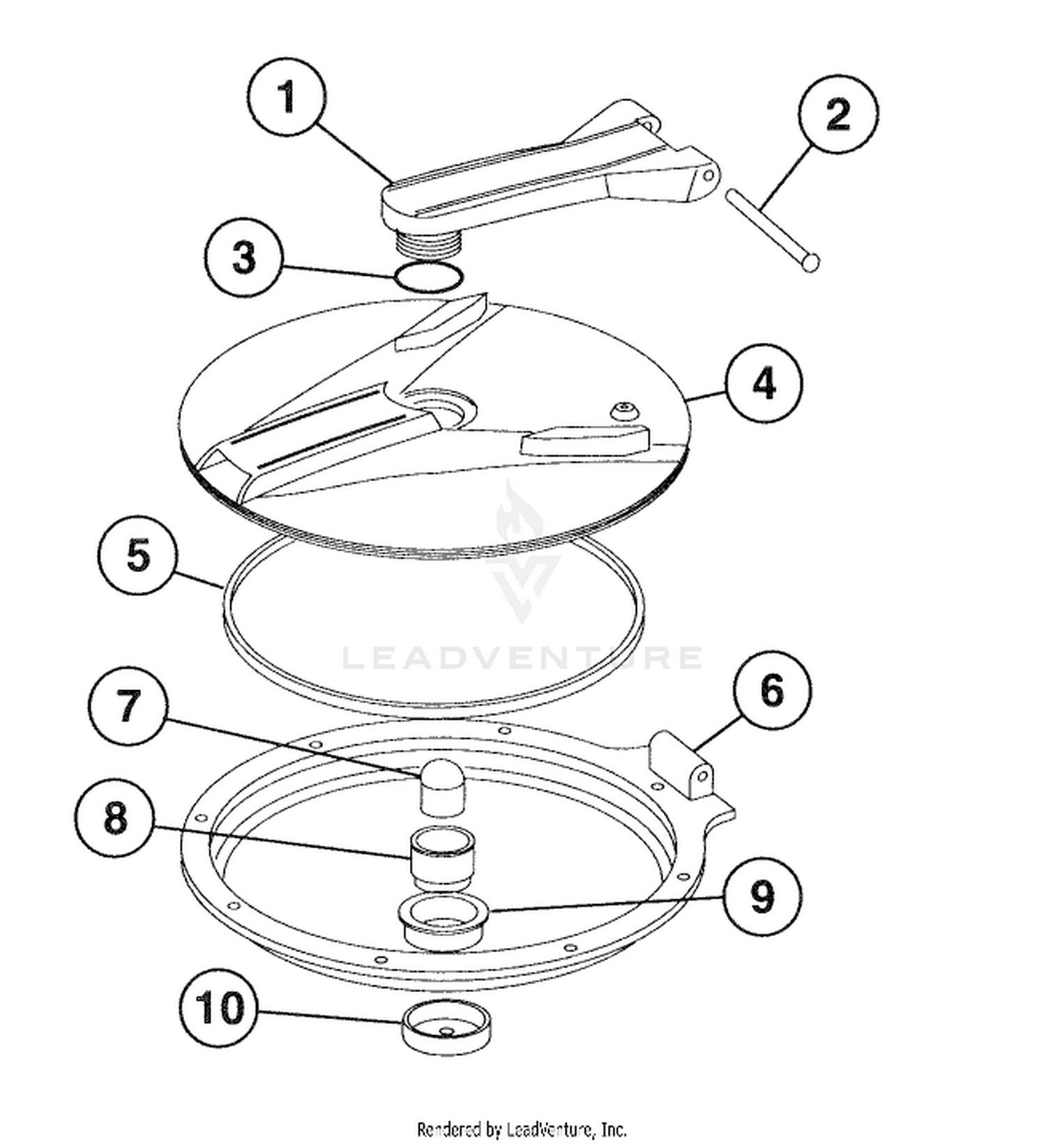 Tank Lid Assembly (94-7088)