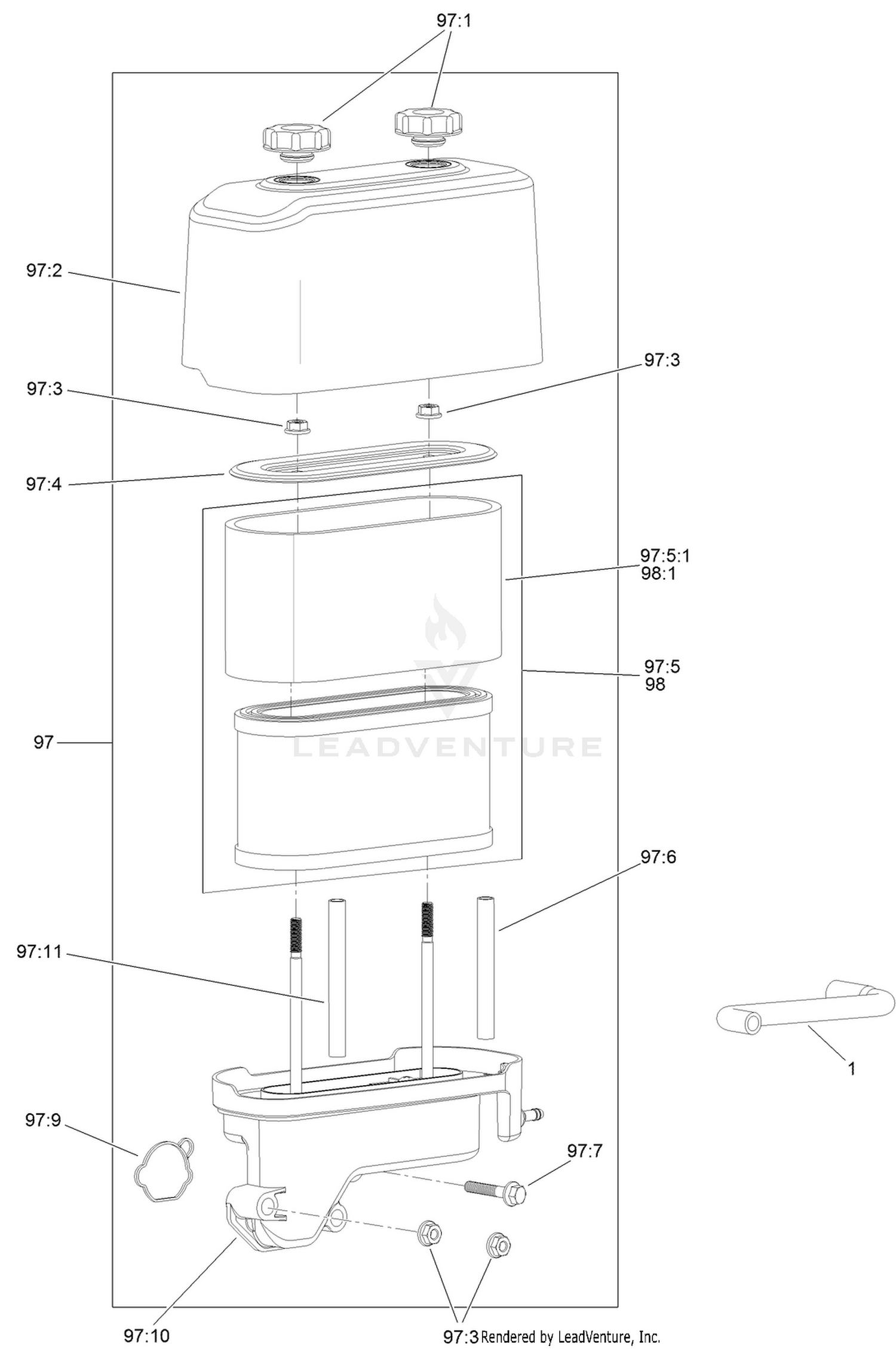 Air Intake and Filtration Assembly