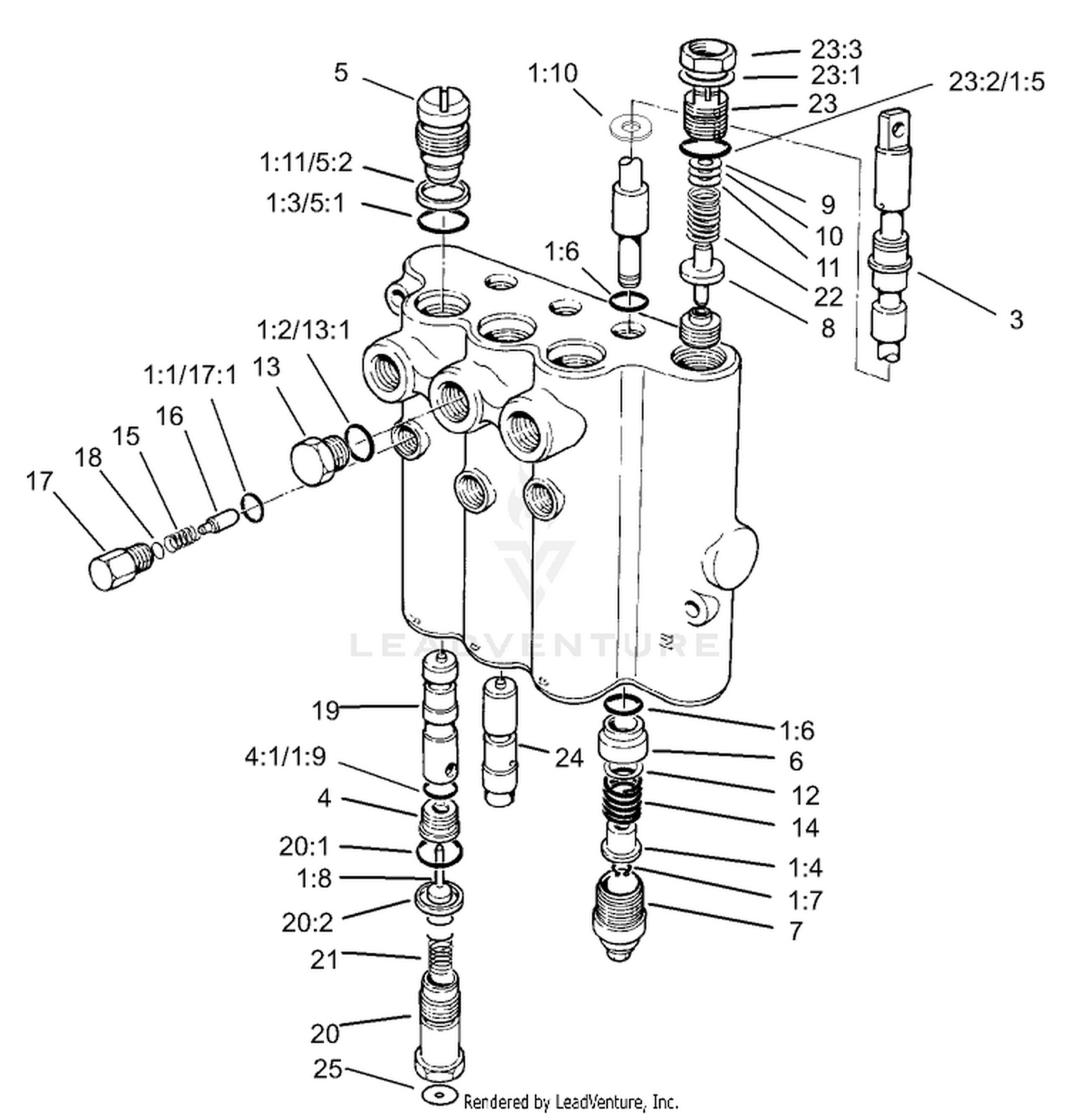 Control Valve Assembly No. 105-4563