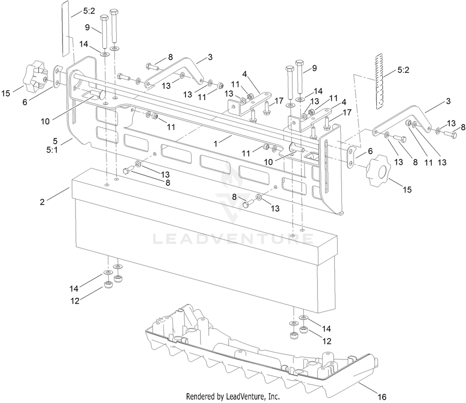 Groomer Brush Assembly No. 134-3722