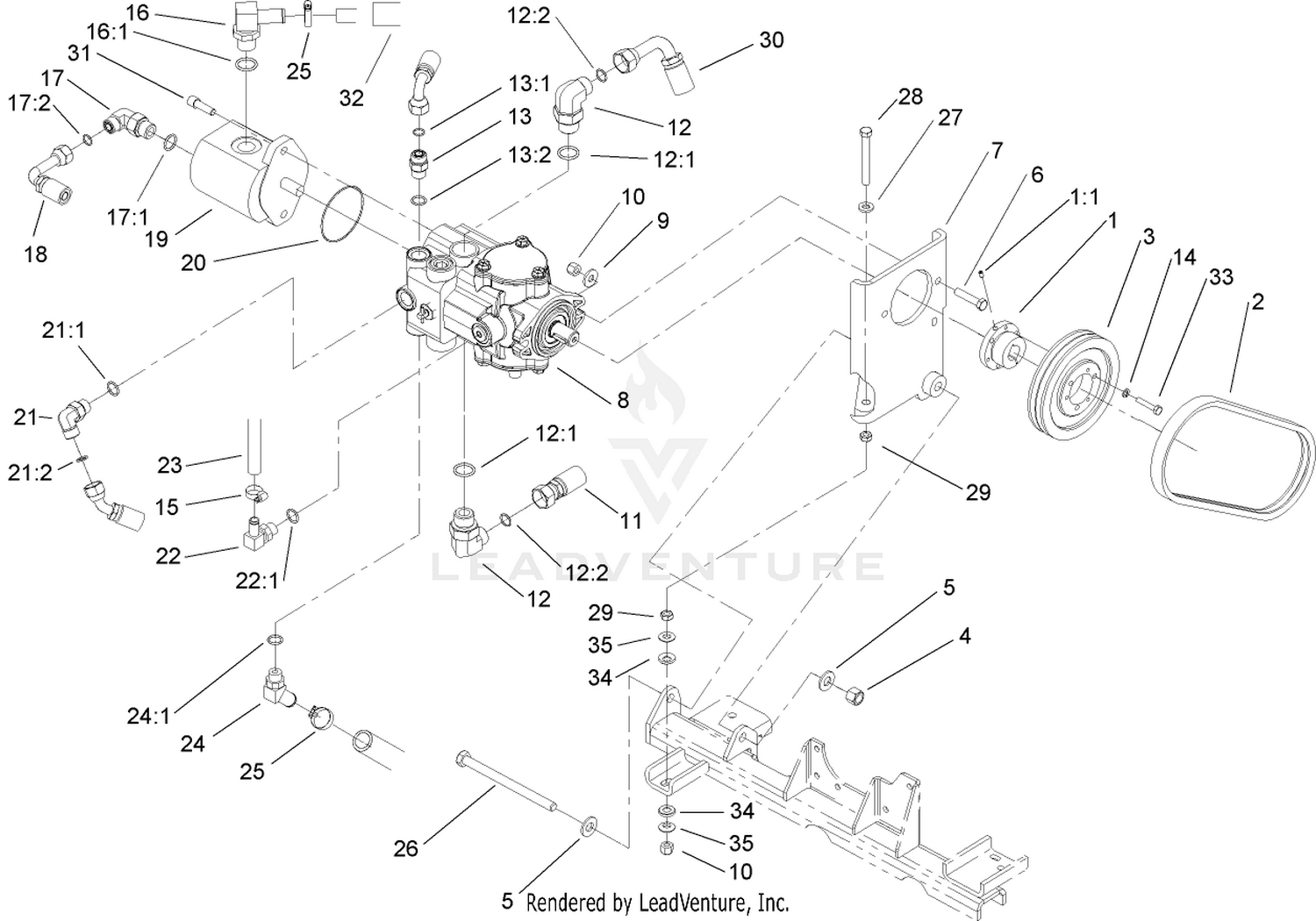 Hydraulic Pump Assembly