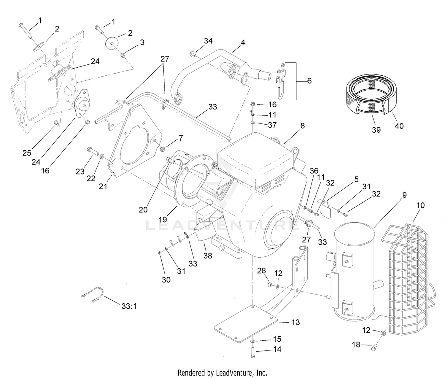 Engine Installation Assembly