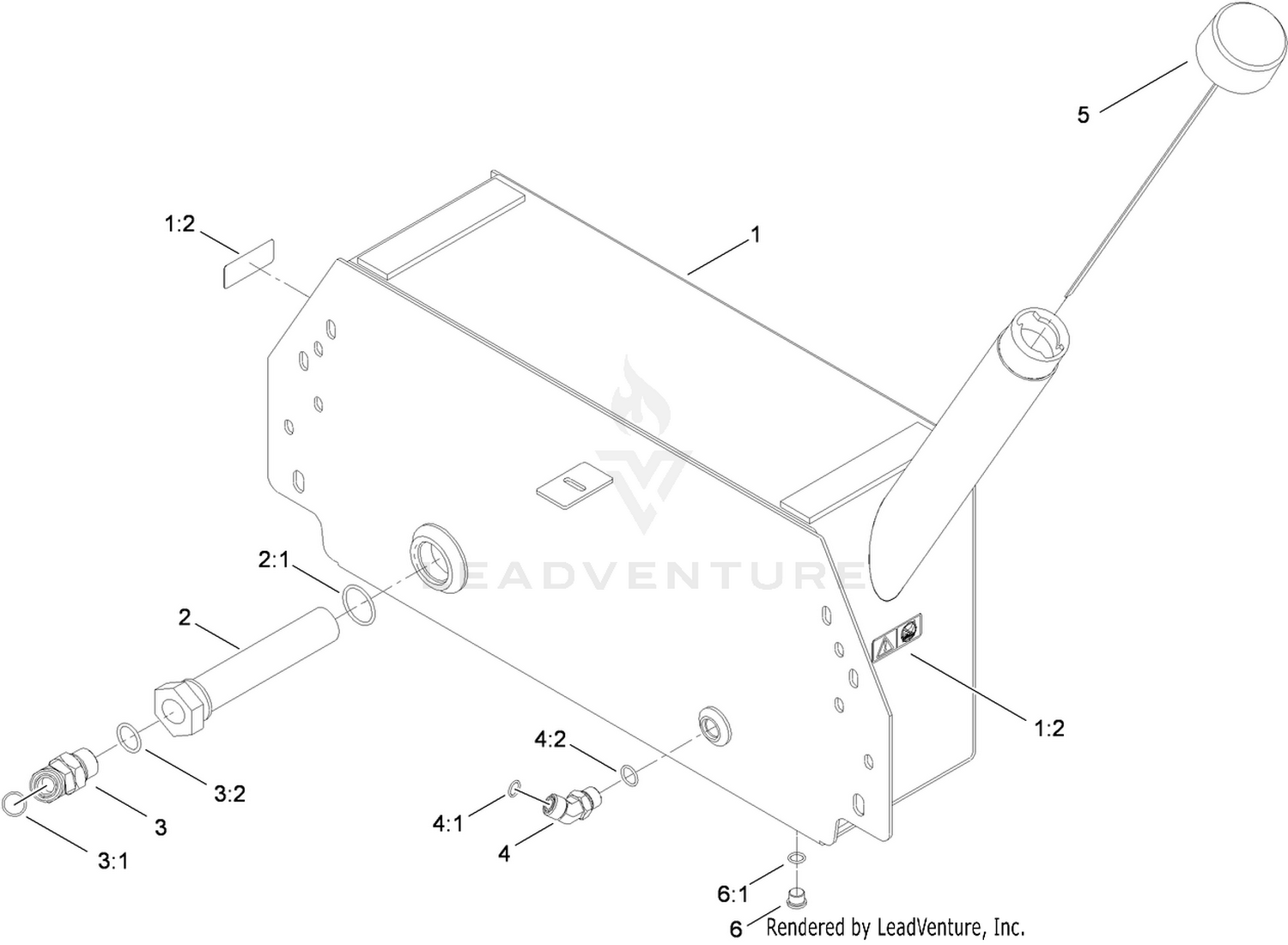 Hydraulic Tank Assembly No. 119-6913