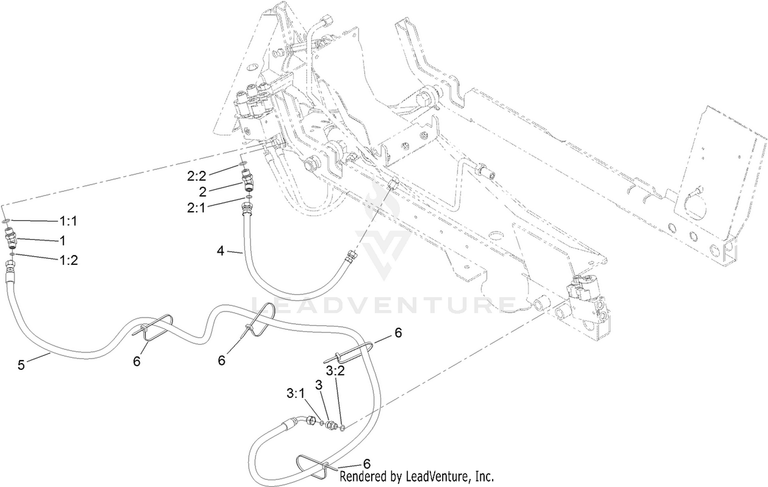 Hydraulic Hose and Fitting Assembly