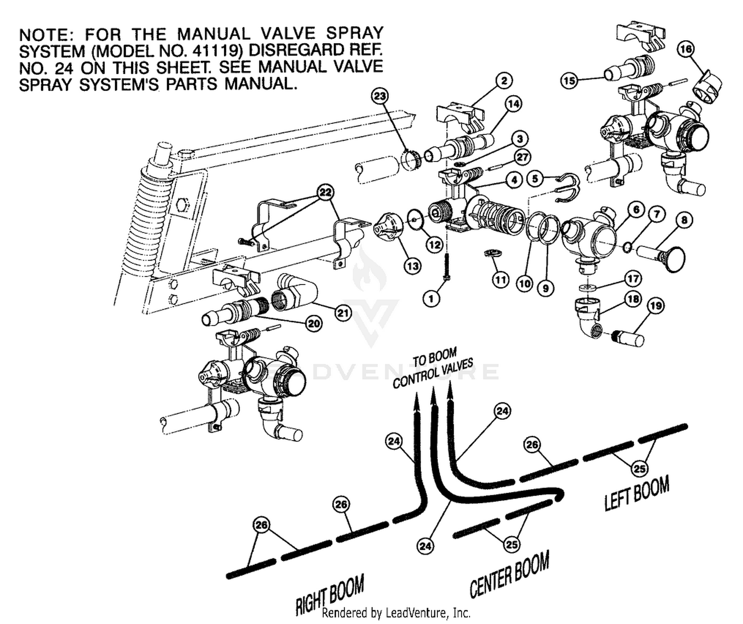 NOZZLE BODIES  BOOM HOSES