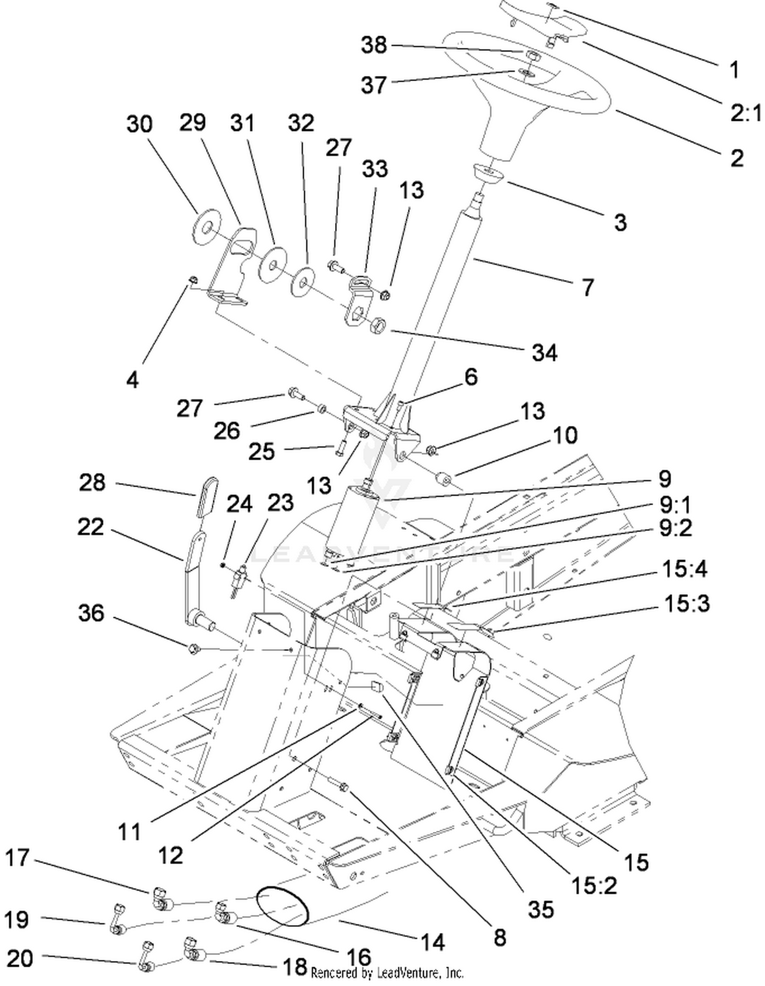 Power Steering Assembly