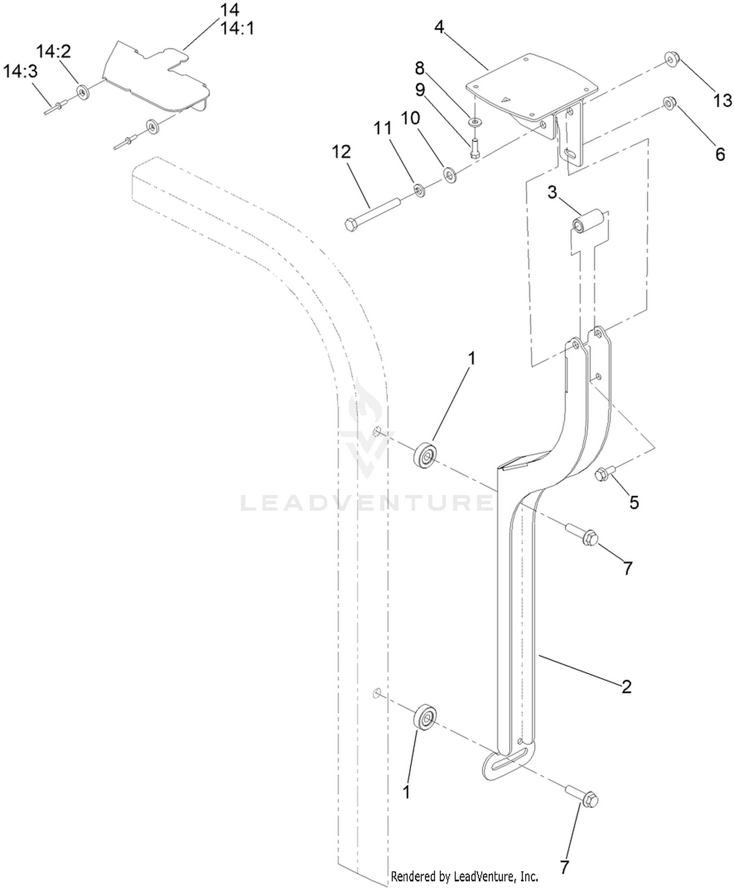 Receiver and Antenna Mount Assembly